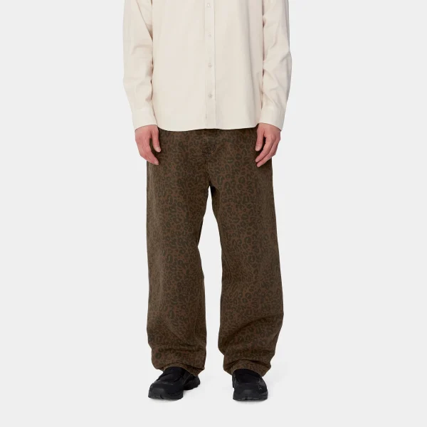 Carhartt WIP OG Single Knee Pant Camo Leo, Tamarind / Tamarind Hot