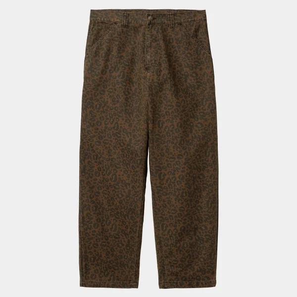 Carhartt WIP OG Single Knee Pant Camo Leo, Tamarind / Tamarind Hot