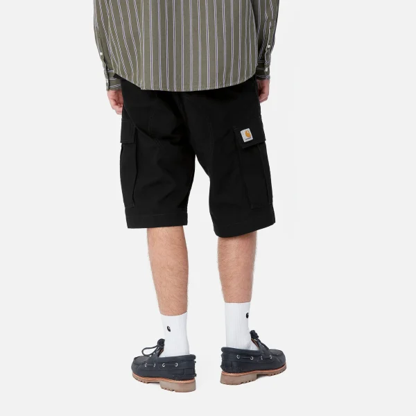 Carhartt WIP Regular Cargo Short Black Clearance