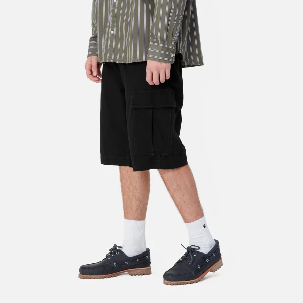 Carhartt WIP Regular Cargo Short Black Clearance