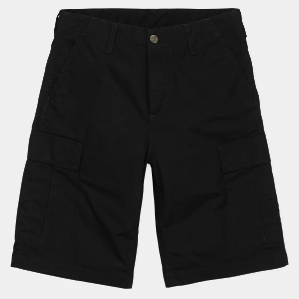 Carhartt WIP Regular Cargo Short Black Clearance