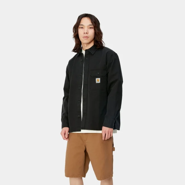 Carhartt WIP Reno Shirt Jac Black Online