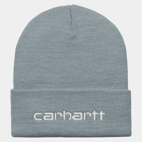 Carhartt WIP Script Beanie Dove Grey / Wax Fashion