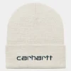 Carhartt WIP Script Beanie Wax / Duck Blue Online