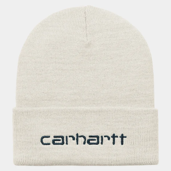 Carhartt WIP Script Beanie Wax / Duck Blue Online