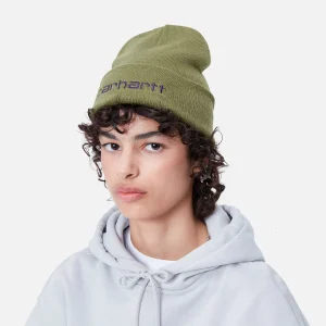 Carhartt WIP Script Beanie Capulet / Aura Cheap