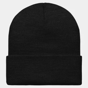 Carhartt WIP Script Beanie Black / Black Cheap