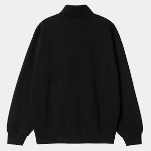 Carhartt WIP Script Mockneck Sweat Black Flash Sale