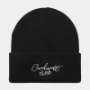 Carhartt WIP Signature Beanie Black / Wax New