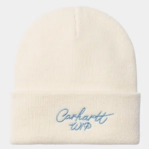 Carhartt WIP Signature Beanie Natural / Dusty Ice Discount