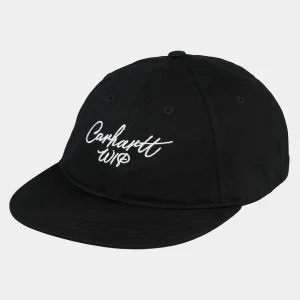 Carhartt WIP Signature Cap Black / Wax Sale