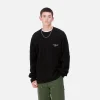 Carhartt WIP Signature Sweater Black / Wax Flash Sale