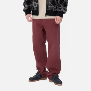 Carhartt WIP Single Knee Pant Malbec Cheap