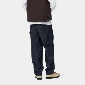 Carhartt WIP Single Knee Pant Blue Cheap