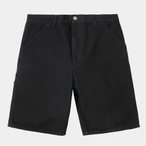 Carhartt WIP Single Knee Short Black Store