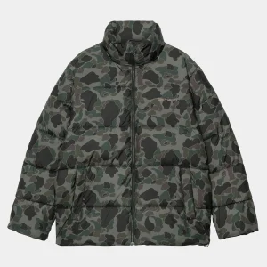 Carhartt WIP Springfield Jacket Camo Duck, Grey / Hamilton Brown Discount