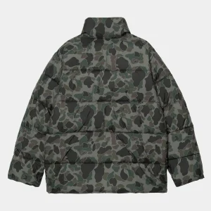 Carhartt WIP Springfield Jacket Camo Duck, Grey / Hamilton Brown Discount