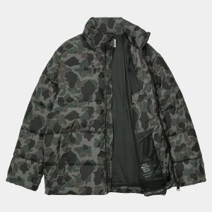 Carhartt WIP Springfield Jacket Camo Duck, Grey / Hamilton Brown Discount