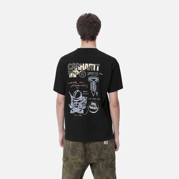 Carhartt WIP S/S Archivo T-Shirt Black Cheap