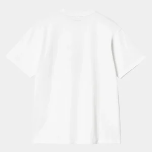 Carhartt WIP S/S Basics T-Shirt White / Black Outlet