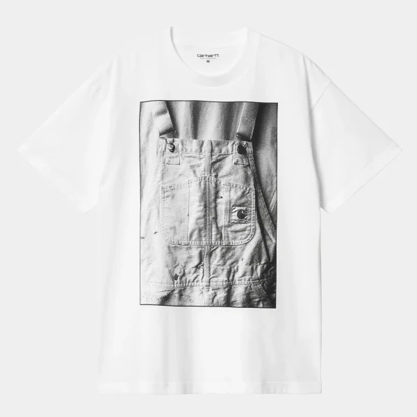 Carhartt WIP S/S BIB Overall T-Shirt White Sale