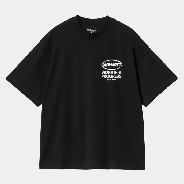 Carhartt WIP S/S Body Of Work T-Shirt Black / White Hot