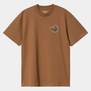 Carhartt WIP S/S Brown Ducks T-Shirt Hamilton Brown Flash Sale