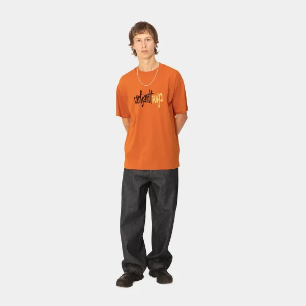 Carhartt WIP S/S Brush WIP T-Shirt Turmeric Cheap