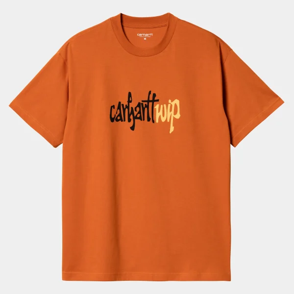 Carhartt WIP S/S Brush WIP T-Shirt Turmeric Cheap