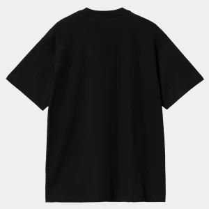 Carhartt WIP S/S Brush WIP T-Shirt Black Fashion