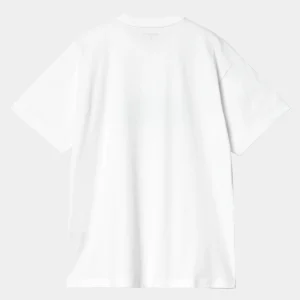 Carhartt WIP S/S Brush WIP T-Shirt White Flash Sale