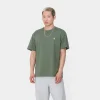 Carhartt WIP S/S Chase T-Shirt Duck Green / Gold Cheap