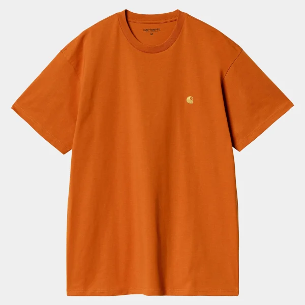 Carhartt WIP S/S Chase T-Shirt Turmeric / Gold Online