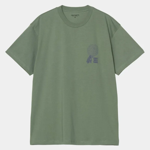 Carhartt WIP S/S Chrysanthemum T-Shirt Duck Green Store