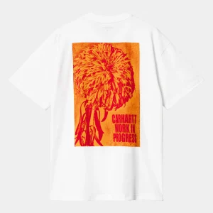 Carhartt WIP S/S Chrysanthemum T-Shirt White Online