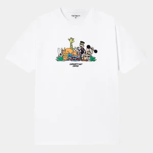 Carhartt WIP S/S Coffee T-Shirt F24 White Store