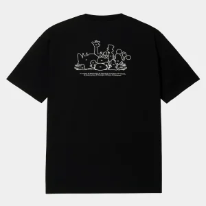 Carhartt WIP S/S Coffee T-Shirt F24 Black Shop