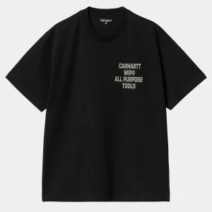 Carhartt WIP S/S Cross Screw T-Shirt Black Shop