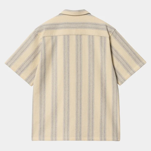 Carhartt WIP S/S Dodson Shirt Dodson Stripe, Natural Discount