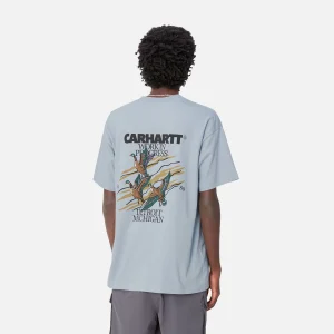 Carhartt WIP S/S Ducks T-Shirt Misty Sky Hot