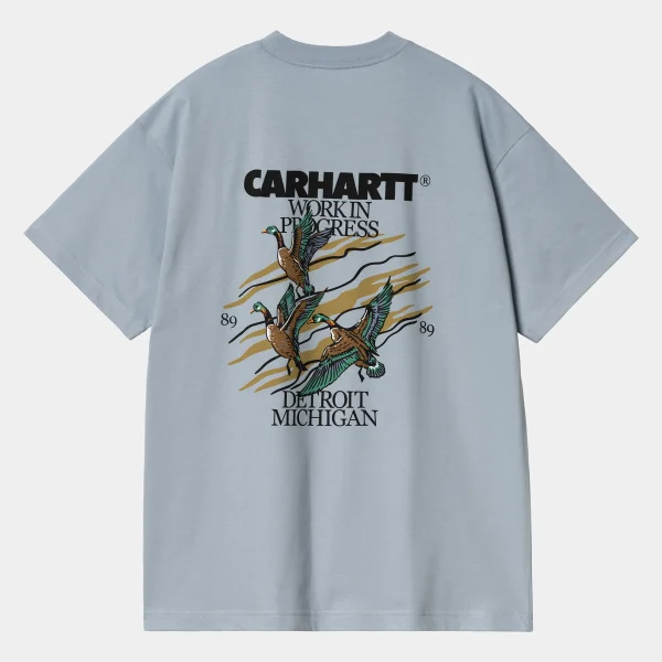 Carhartt WIP S/S Ducks T-Shirt Misty Sky Hot