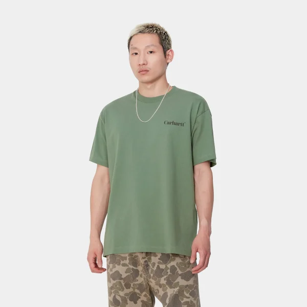 Carhartt WIP S/S Fold Duck T-Shirt Duck Green Cheap