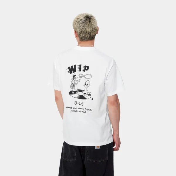 Carhartt WIP S/S Friendship T-Shirt White / Black Fashion