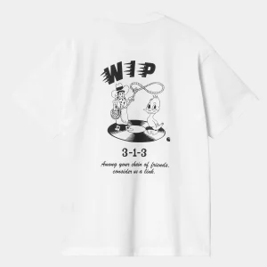 Carhartt WIP S/S Friendship T-Shirt White / Black Fashion