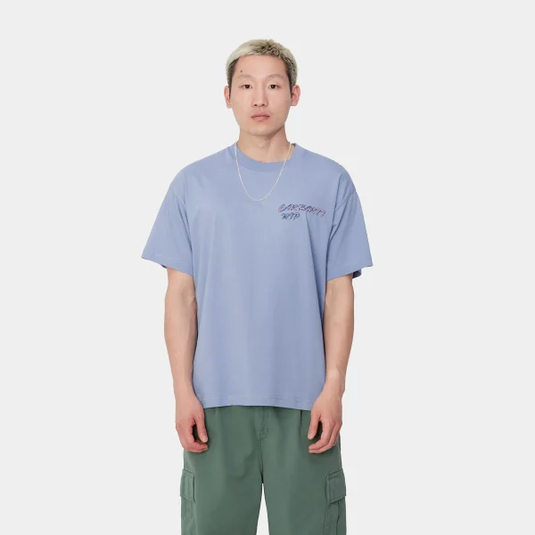 Carhartt WIP S/S Gelato T-Shirt Charm Blue Clearance