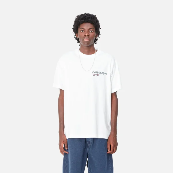 Carhartt WIP S/S Gelato T-Shirt White Best Sale