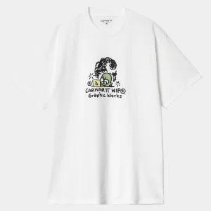 Carhartt WIP S/S Graphic Works T-Shirt White Best Sale