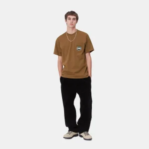 Carhartt WIP S/S Heart Train Pocket T-Shirt Hamilton Brown Outlet