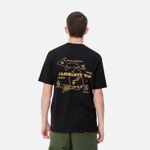 Carhartt WIP S/S Home State T-Shirt Black Cheap