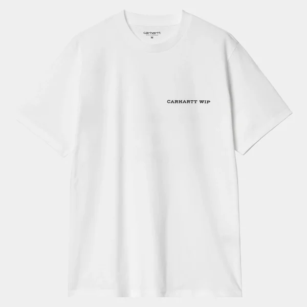 Carhartt WIP S/S Home State T-Shirt White Cheap